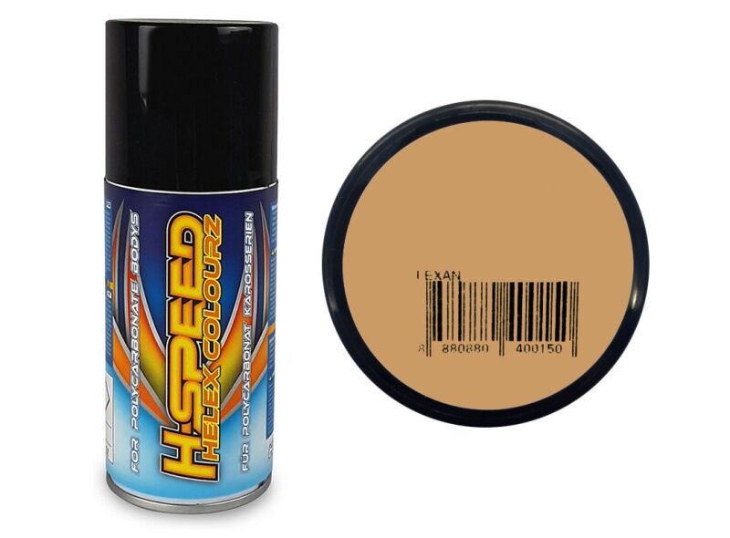 H-SPEED Lexan Spray hellbraun / light brown 150ml / HSPS033