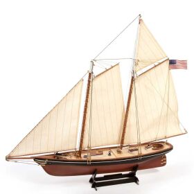 OcCre Yachtmodell America - America’s Cup Yacht Standmodellbausatz 1:75 / oc12014