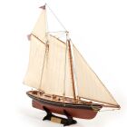 OcCre Yachtmodell America - America’s Cup Yacht Standmodellbausatz 1:75 / oc12014