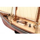 OcCre Yachtmodell America - America’s Cup Yacht Standmodellbausatz 1:75 / oc12014