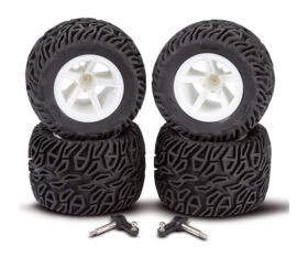 Tamiya Fighter 2WD Räders.XL(4)Lenkh.L/R / 500900203