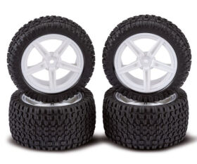 Tamiya 1:10 Buggy 4WD All-Ter.Räd.Set(4) / 500900204