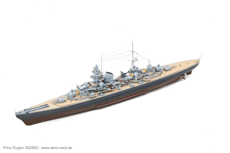 Aero Naut PRINZ EUGEN Schwerer Kreuzer RC Modell Bausatz / 362900