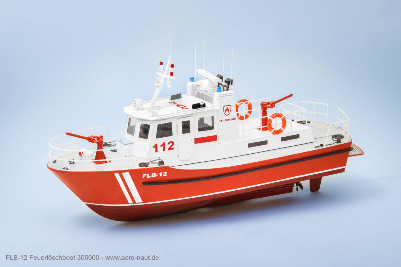 Aero Naut Feuerlöschboot FLB-12  RC Modell Bausatz / 306600