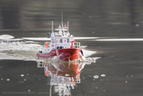 Aero Naut Feuerlöschboot FLB-12  RC Modell Bausatz / 306600