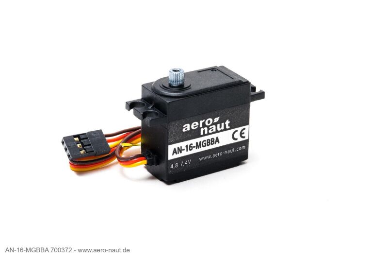 Aero Naut AN-16-MGBBA Servo Metallgetriebe / 700372