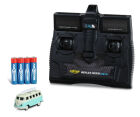 1:87 VW T1 Samba mit Surfbrett – Mini RC Auto, 2.4GHz Fernsteuerung, LED Beleuchtung, 2WD, RTR, RC Auto Maßstab H0 / 500504181