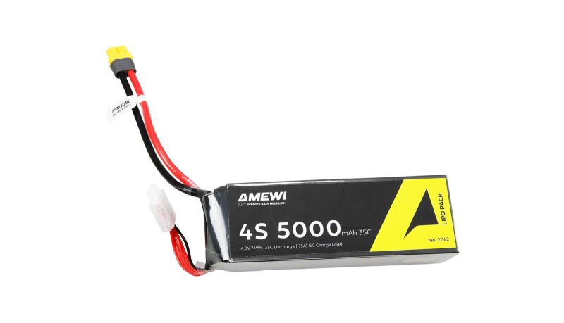 AMEWI LiPo Akku 4S 14,8V 5000mAh 35C XT60 / 28021