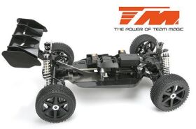Team Magic Auto - 1/8 Elektro - 4WD Buggy - ARR Roller - Team Magic B8ER Blau/Schwarz ohne Elektronik / TM560011D-ARR