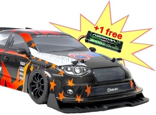 Absima 1:10 EP On-road "Aero-X" brushed 4WD RTR + Aktion gratis NiMH Akku / 12230