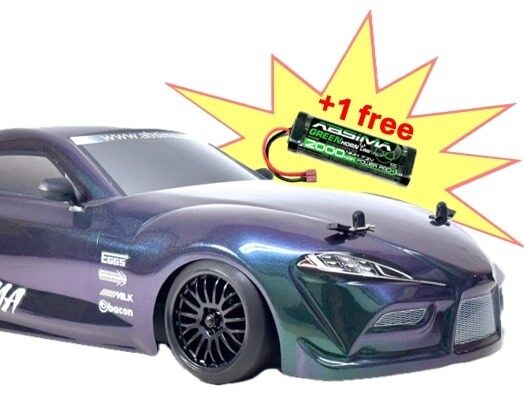 Absima 1:10 EP Drift Car "SupraSlide" brushed 4WD RTR + Aktion gratis NiMH Akku / 12232