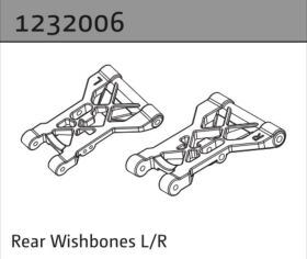 Absima Querlenker hinten L/R 1:10 Aero-X/STi-X/SupraSlide...
