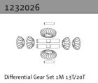 Absima Differentialgetriebesatz Modul 1 13T/20T 1:10 Aero-X/STi-X/SupraSlide / 1232026
