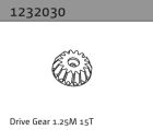 Absima Antriebsrad Modul 1,25 15Z 1:10 Aero-X/STi-X/SupraSlide / 1232030