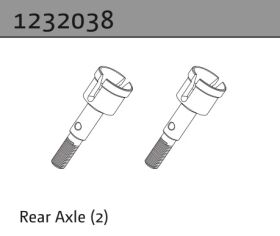 Absima Hinterachse (2) / 1232038