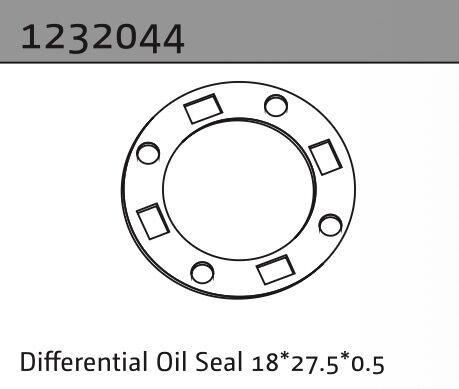 Absima Differential Öldichtung 18*27.5*0.5 / 1232044