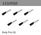 Absima Karosseriepins (6 Stück) 1:10 Aero-X/STi-X/SupraSlide / 1232050