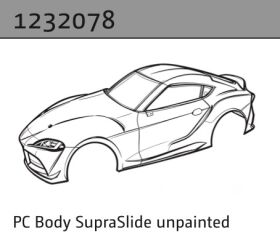 Absima PC Karosserie SupraSlide unlackiert / 1232078