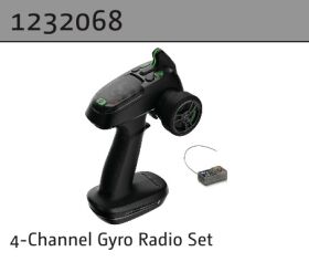 Absima 4-Kanal Gyro-Fernsteuerungsset / 1232085