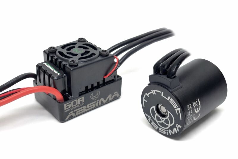 Absima 1:10 Brushless Set ECO - 60A 3650/4370KV / 2120005
