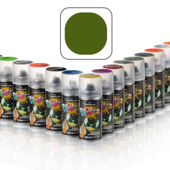 Absima PAINTZ Polycarbonat-Spray Lexanfarbe 150 ml, oliv / 3500018