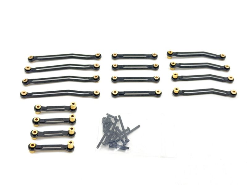 Hobby Plus RC High-Clearance-Linkset Aluminium Terranaut (16 Stück) / HBP240599