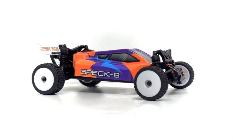 Hobby Plus RC Technology Co., Ltd. 1:24 2WD Buggy "Speck-B" RTR (Razor Orange) + Absima Case / HBP2410250-C2-Case
