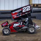 Losi 22S Sprint 1:10 2WD Brushless Sprint Car RTR inkl. Akku & Ladegerät, rot / LOS-2359