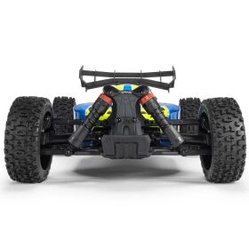 ARRMA TYPHON 223S BLX 1:8 4X4 Brushless Buggy RTR mit DSC, blau/gelb / ARA4306V4T4