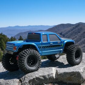Axial SCX10 III Coyote 1:10 4X4 Brushed Rock Crawler RTR, blau / AXI-2036T2