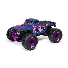 ARRMA QUAKE 223S DSC 1:10 2WD Brushless Monster Truck RTR, lila / ARA3537T3