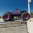 ARRMA QUAKE 223S DSC 1:10 2WD Brushless Monster Truck RTR, lila / ARA3537T3