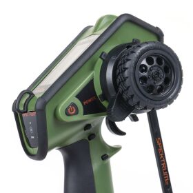 Spektrum DX Rugged+ 12-Kanal DSMR+ Fernsteuerung (nur Sender), grün / SPMR6220G