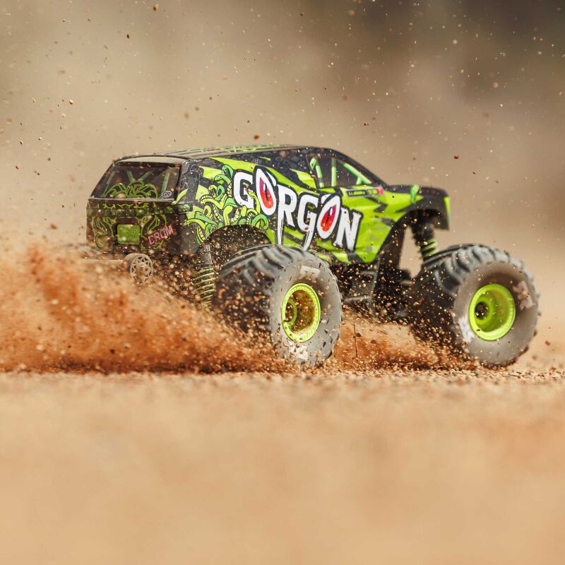 ARRMA FREEDOM FLYER GROM 1:16 4X4 Monster Truck RTR, inkl. Akku & Ladegerät, gelb / ARA2130T1