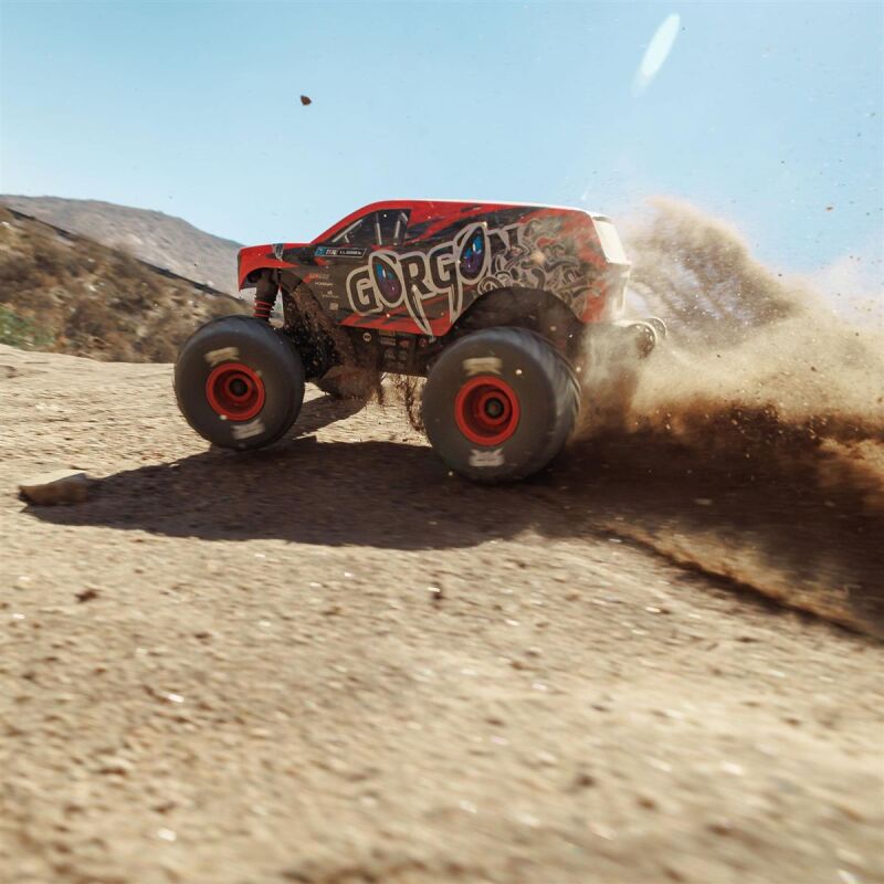 ARRMA FREEDOM FLYER GROM 1:16 4X4 Monster Truck RTR, inkl. Akku & Ladegerät, rot / ARA2130T2