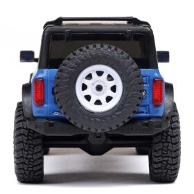 Axial SCX30 Ford Bronco 1:30 4X4 Rock Crawler RTR, inkl. Akku & Ladegerät, blau / AXI-2048T1