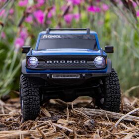 Axial SCX30 Ford Bronco 1:30 4X4 Rock Crawler RTR, inkl. Akku & Ladegerät, blau / AXI-2048T1