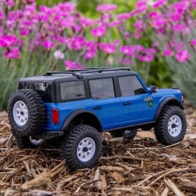 Axial SCX30 Ford Bronco 1:30 4X4 Rock Crawler RTR, inkl. Akku & Ladegerät, blau / AXI-2048T1