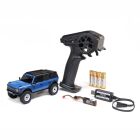Axial SCX30 Ford Bronco 1:30 4X4 Rock Crawler RTR, inkl. Akku & Ladegerät, blau / AXI-2048T1