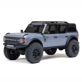 Axial SCX30 Ford Bronco 1:30 4X4 Rock Crawler RTR, inkl. Akku & Ladegerät, grau / AXI-2048T2