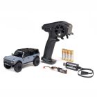 Axial SCX30 Ford Bronco 1:30 4X4 Rock Crawler RTR, inkl. Akku & Ladegerät, grau / AXI-2048T2