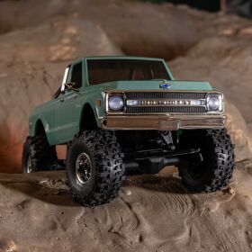 Axial SCX30 Chevrolet K10 1:30 4X4 Rock Crawler RTR, inkl. Akku & Ladegerät, grün / AXI-2260T1