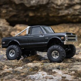 Axial SCX30 Chevrolet K10 1:30 4X4 Rock Crawler RTR, inkl. Akku & Ladegerät, schwarz / AXI-2260T2