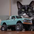 AXIAL 1/30 SCX30 Chevrolet K10 4X4 RTR Brushed Rock Crawler (Battery & Charger Included), Black / AXI-2260T2