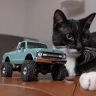 AXIAL 1/30 SCX30 Chevrolet K10 4X4 RTR Brushed Rock Crawler (Battery & Charger Included), Black / AXI-2260T2