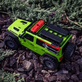 Axial SCX30 Jeep Wrangler JLU 1:30 4X4 Rock Crawler RTR, inkl. Akku & Ladegerät, grün / AXI-2261T1