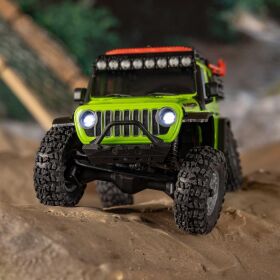 AXIAL 1/30 SCX30 Jeep Wrangler JLU 4X4 RTR Brushed Rock...