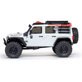Axial SCX30 Jeep Wrangler JLU 1:30 4X4 Rock Crawler RTR, inkl. Akku & Ladegerät, weiß / AXI-2261T2