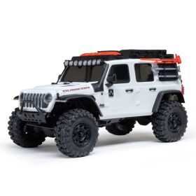 Axial SCX30 Jeep Wrangler JLU 1:30 4X4 Rock Crawler RTR, inkl. Akku & Ladegerät, weiß / AXI-2261T2