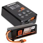 Spektrum Smart Powerstage Surface Bundle: 5000mAh 3S 50C LiPo-Akku (IC3) + S100 100W USB-C Ladegerät / SPMX-1033